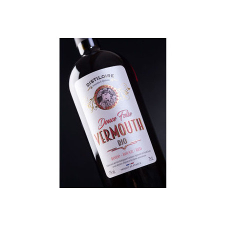 Vermouth rouge Douce Folie Bio - Distiloire Vermouth rouge Douce Folie Bio - Distiloire
