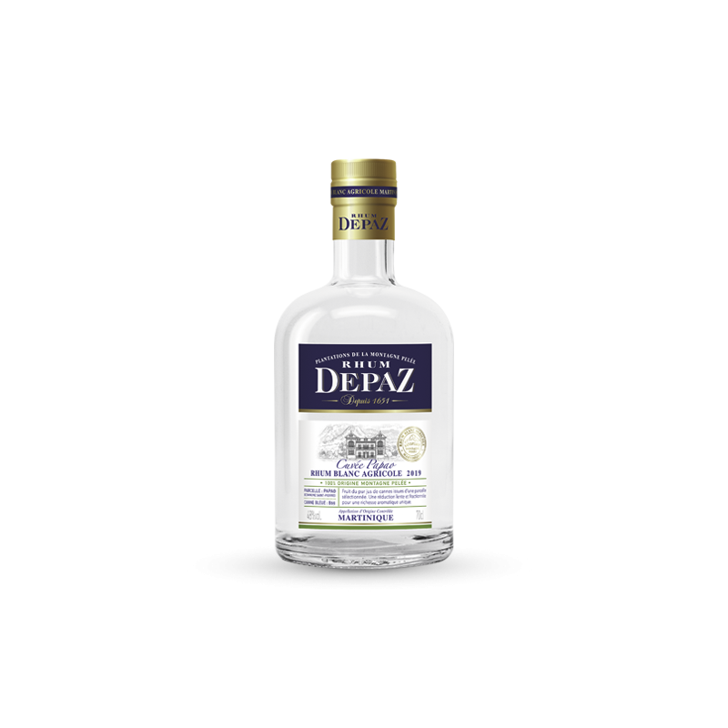 DEPAZ CUVÉE PAPAO - Rhum Blanc