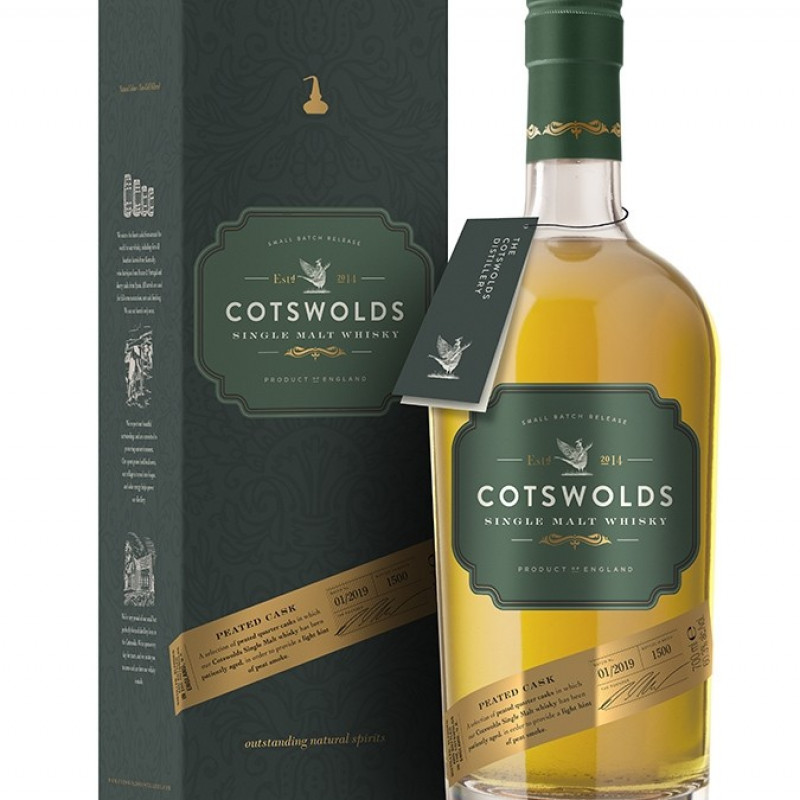 Cotswolds Peated Cask - whisky d'angleterre