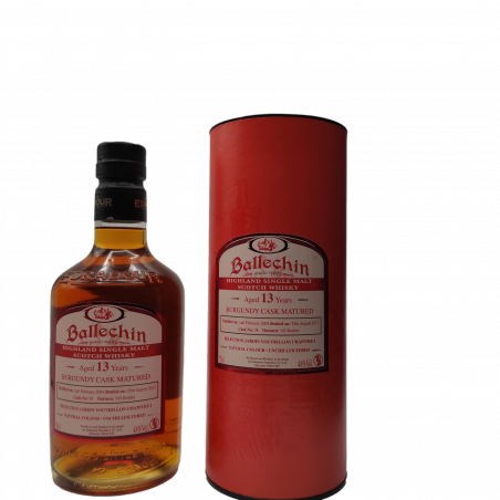 BALLECHIN BURGUNDY - SINGLE CASK 13 ANS BALLECHIN BURGUNDY - SINGLE CASK 13 ANS