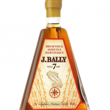 Rhum de Martinique Bally 7 ans - Rhum Agricole 45%