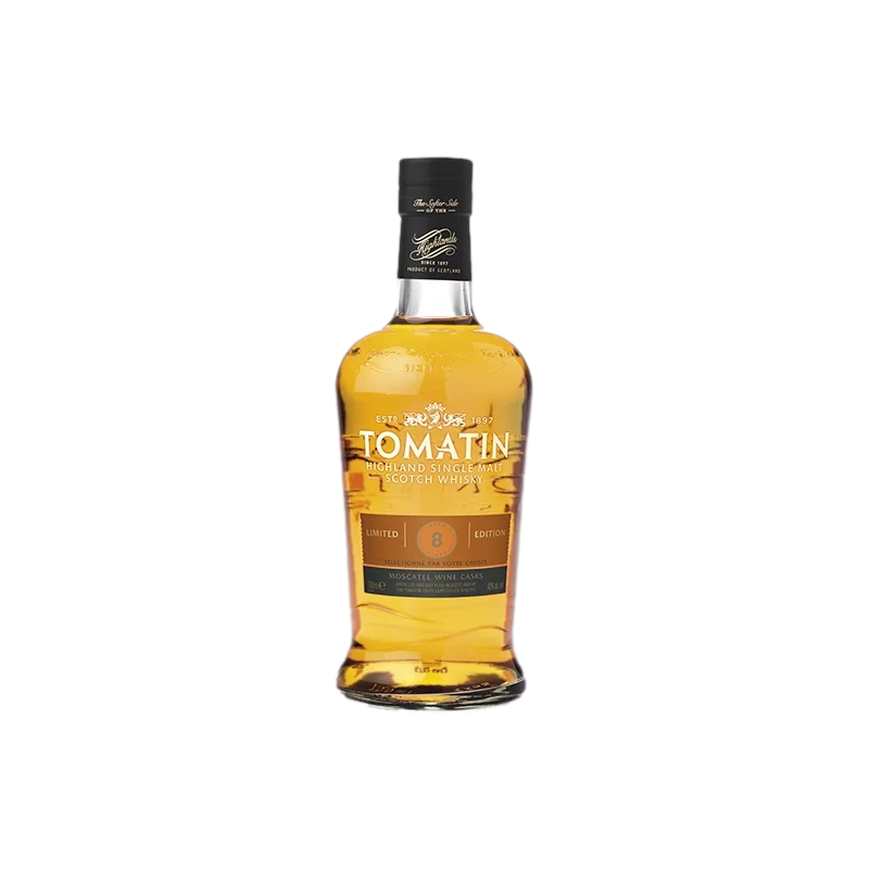 Tomatin 8 ans Moscatel Wine 43%