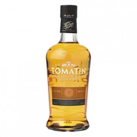 Tomatin 8 ans Moscatel Wine 43%