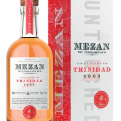 Mezan Trinidad 2003 - 46% - rhum des caraïbes