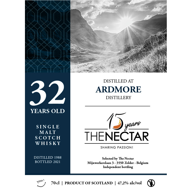 Ardmore 32 ans 1988 - The Nectar 47,2%