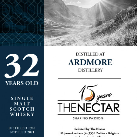 Ardmore 32 ans 1988 - The Nectar 47,2% Ardmore 32 ans 1988 - The Nectar 47,2%