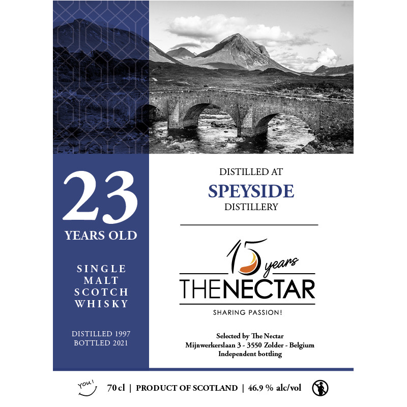 Speyside Distillery  23 ans 1997 - The Nectar