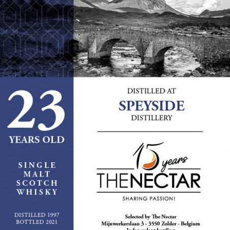 Speyside Distillery 23 ans 1997 - The Nectar