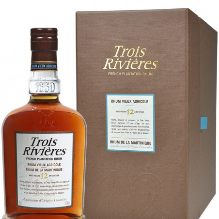 Trois Rivières 12 ans  - rhum de Martinique 42%