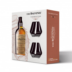 Balvenie Caribbean Cask 14 ans Coffret 2 Verres