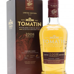 Tomatin 12 ans Cognac Finish - French Collection - Highland 46%