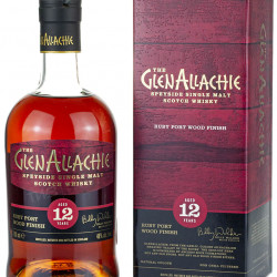 Glenallachie 12 ans Port Ruby 48% - Whisky du Speyside