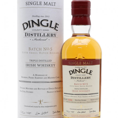Dingle Single Malt Batch 5 - Whisky D'Irlande 46,5%