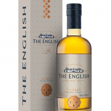 The English Company Smokey  - Whisky d 'Angleterre 43%