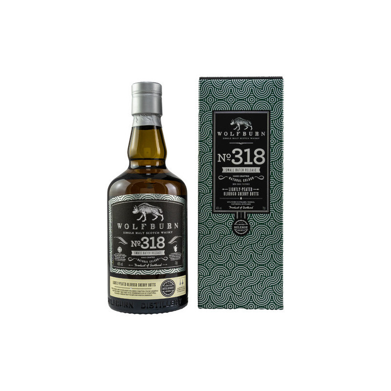 Wolfburn Small Batch 318 - Whisky des Highlands 46%