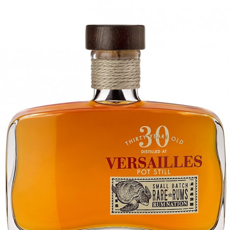 Rum Nation Versailles 30 ans 1990 50cl - Guyane Britannique 56,8% Rum Nation Versailles 30 ans 1990 50cl - Guyane Britannique 56,8%