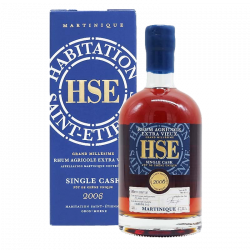 HSE Single Cask 2006 - 15 ans - 50cl - 47,8% - Martinique