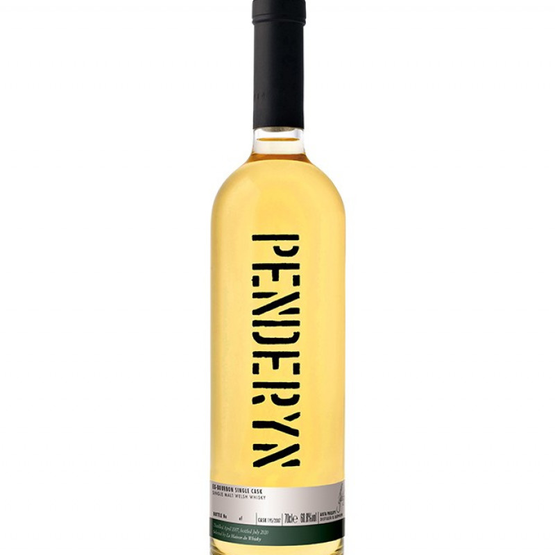 Penderyn 2007 Single Cask Second Fill Bourbon - French Connections 60,8%