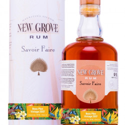 New Grove Beau Plan Vintage 2007 45% - Rhum de l'Île Maurice 45%