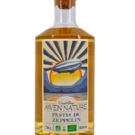 Pastis du Zeppelin - Awen Nature - Biologique - Bretagne 44,8%