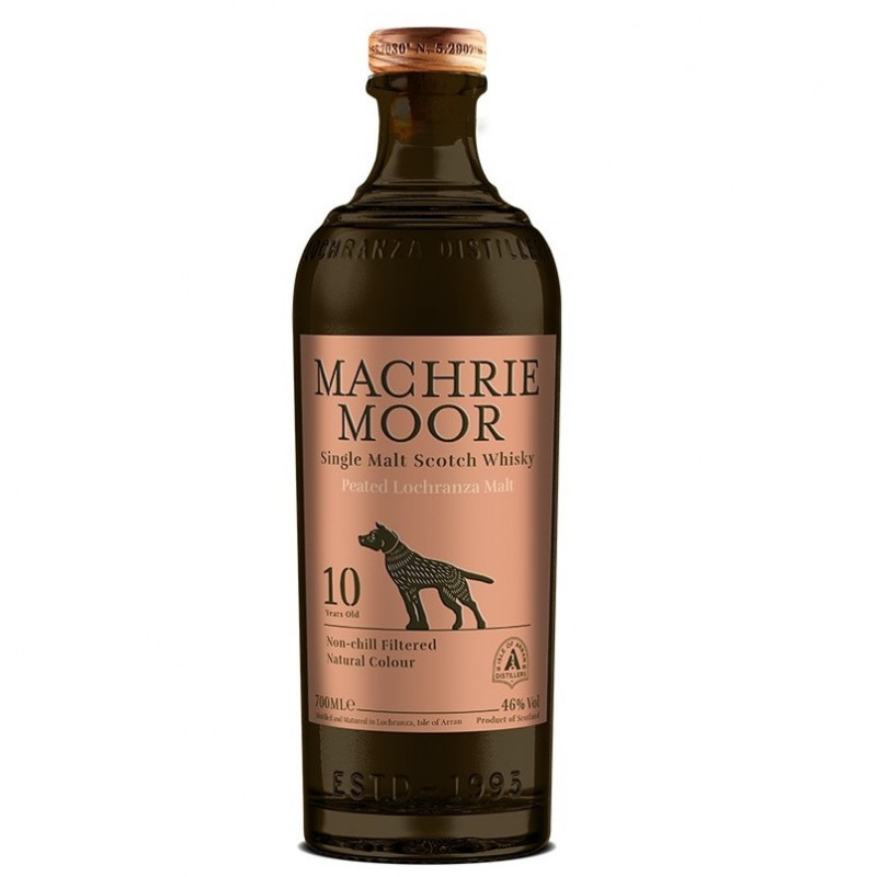 Machrie Moor 10 ans - Ilse of Arran - Expression tourbée 46%