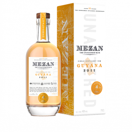 Mezan Guyana 2011 - Rhum d'Amerique du Sud 46%