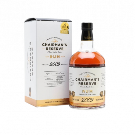 Chairman's Reserve 2009 - Rhum Millésimé- Sainte Lucie 46 %