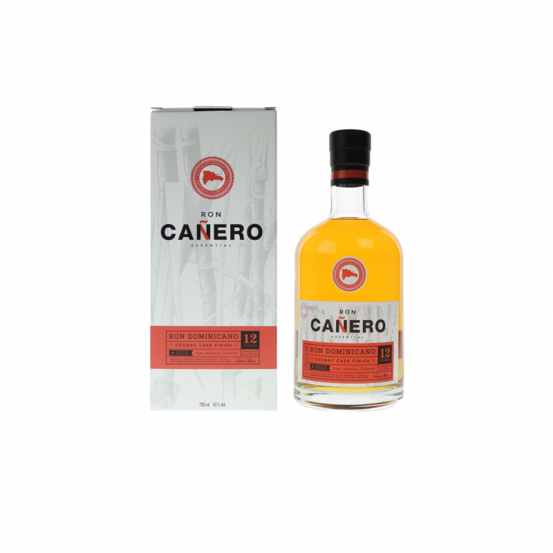 Canero Cognac Cask Finish - Rhum de république Domicaine - 43%