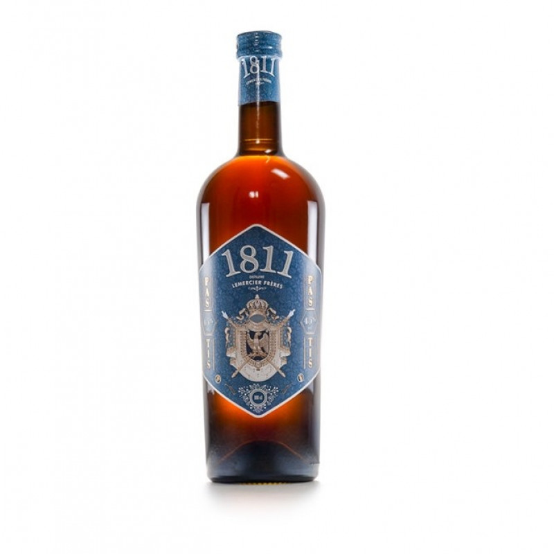 Pastis 1811 - Distillerie Lemercier Frères - Hautes Saône - 1 litre 45%
