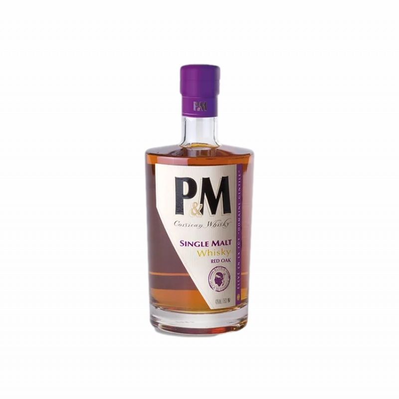 P&M single malt Red Oak - Whisky Corse 42%