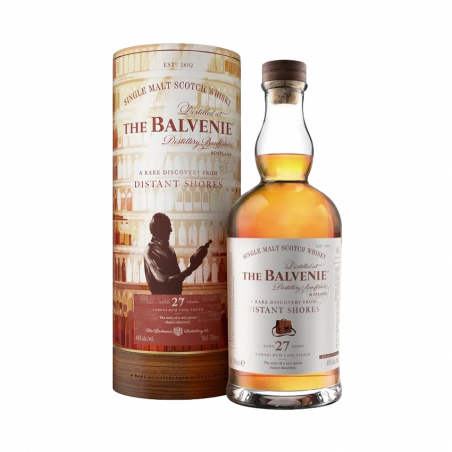 Whisky du Speyside - Balvenie 27 ans Caroni Rum Cask Finish - Distant Shores 48%