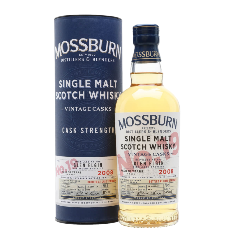 Glen Elgin 2008 Single Cask 59% - Mossburn - Whisky du Speyside