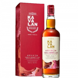 KAVALAN Triple Sherry Cask Single Malt Whisky 40% - Whisky Taïwanais