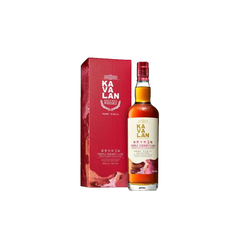 KAVALAN Triple Sherry Cask Single Malt Whisky 40% - Whisky Taïwanais