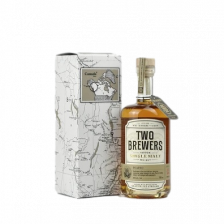 Two Brewers Single Malt Peated 25 - 46% - Whisky du Canada Two Brewers Single Malt Peated 25 - 46% - Whisky du Canada