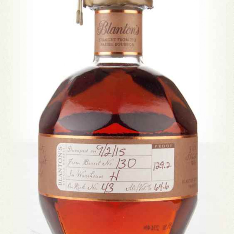 BLANTON'S STRAIGHT FROM THE BARREL 63,8%
