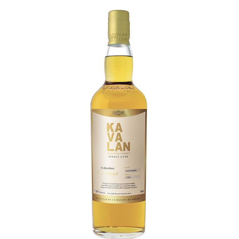 Kavalan 7 ans 2015 Ex Bourbon - Single Cask 53,2% - Taïwan