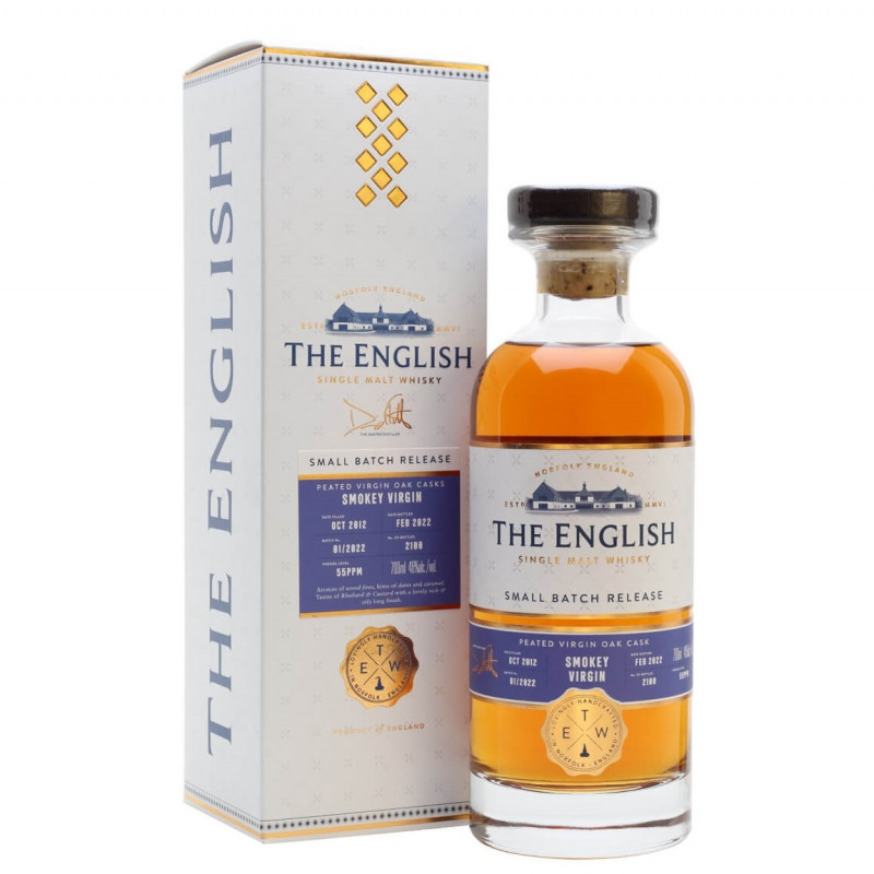 The English Company Smokey Virgin - Whisky Anglais 46%