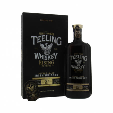 Teeling 21 ans Rising Reserve - Whisky Irlandais 46% Teeling 21 ans Rising Reserve - Whisky Irlandais 46%