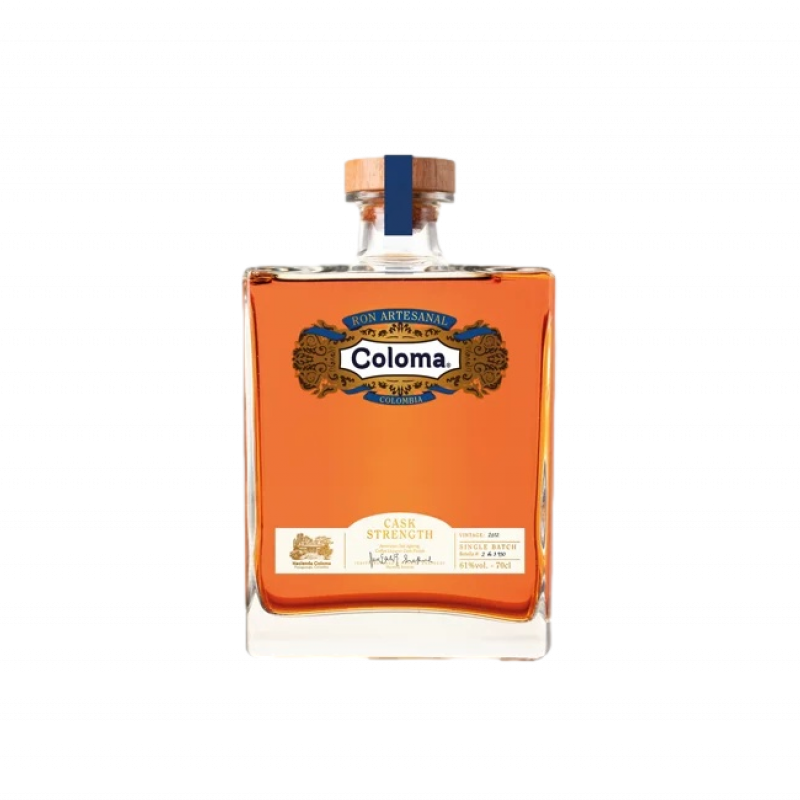 Coloma Cask Strength 2012 - Rhum de Colombie 61%
