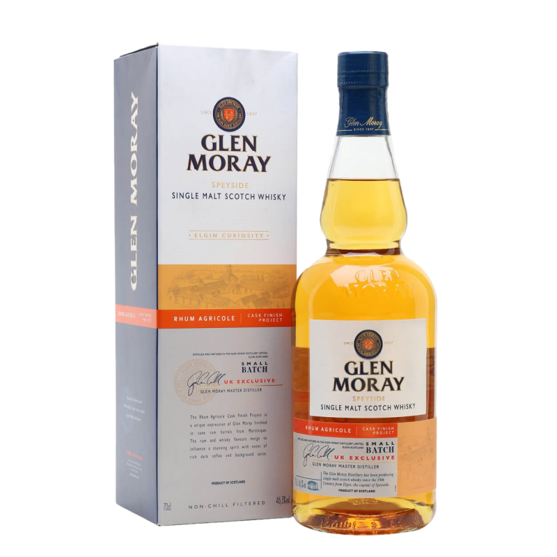Glen Moray Rhum Agricole Cask Finish - Whisky du Speyside 46,3%