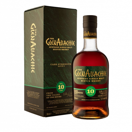 GlenAllachie 10 ans Batch 8 - Whisky du Speyside 57,2%