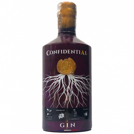 Gin Confidential - Hibiscus - Charente 40%