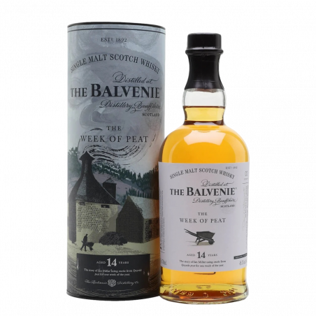 Balvenie The Week of peat 14 ans - Exspression tourbée - Speyside 48,3%