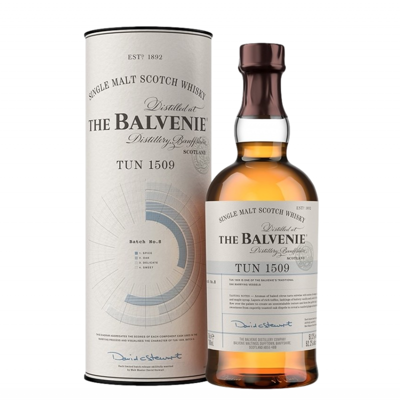 Whisky du Speyside Balvenie Tun 1509 Batch 8 Edition limitée