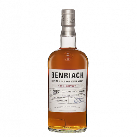 Benriach 13 ans 2007 Px Puncheon Peated  - Speyside 56,2%