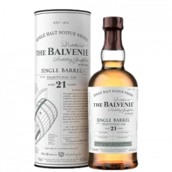 Balvenie 21 ans Single Barrel - Whisky du Speyside 47,8%