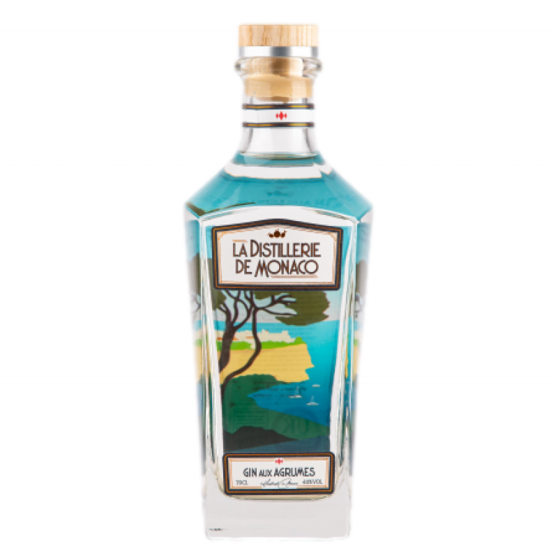 Gin aux agrumes - Distillerie de Monaco - 40%