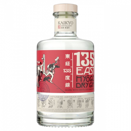 135 East Hyogo Dry Gin - Gin Japonais - 42% 135 East Hyogo Dry Gin - Gin Japonais - 42%