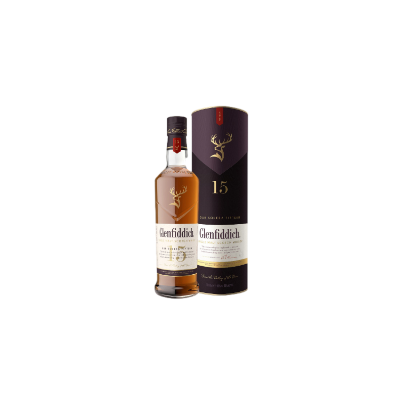 Glenfiddich 15 ans Solera - Whisky du Speyside 40%
